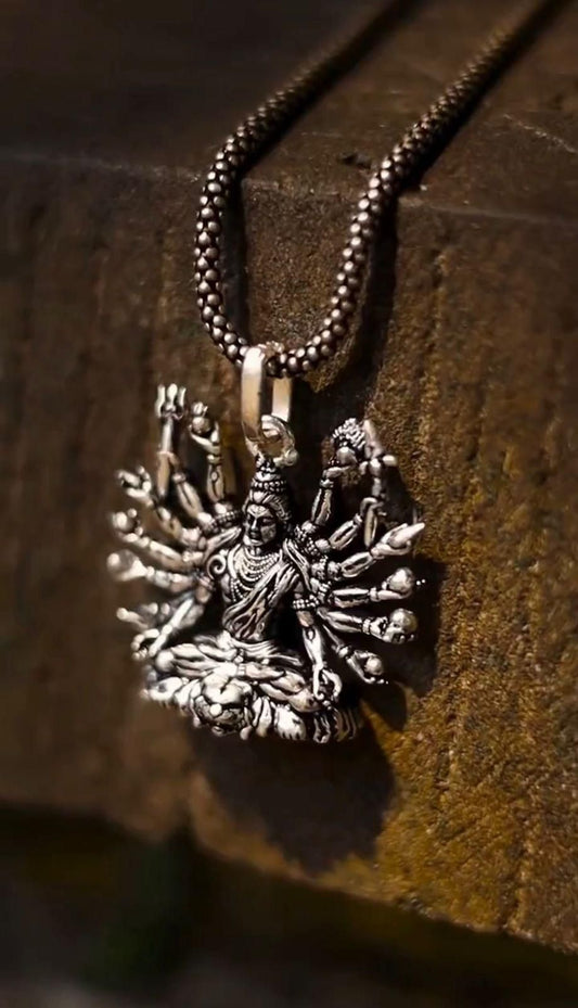 Divine Mahadev Pendant Necklace